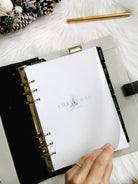christmas planner inserts