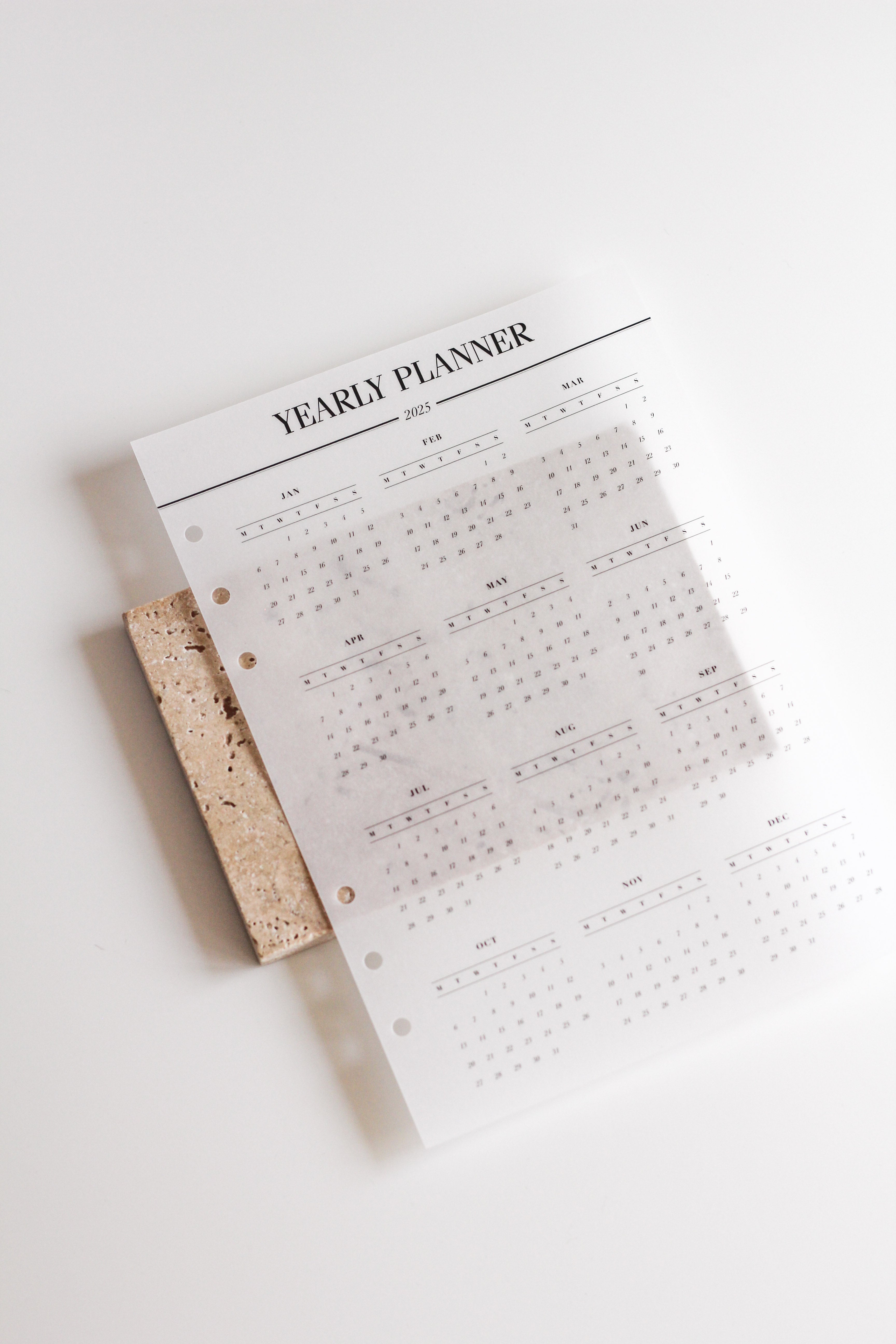 2025 minimal vellum dashboard