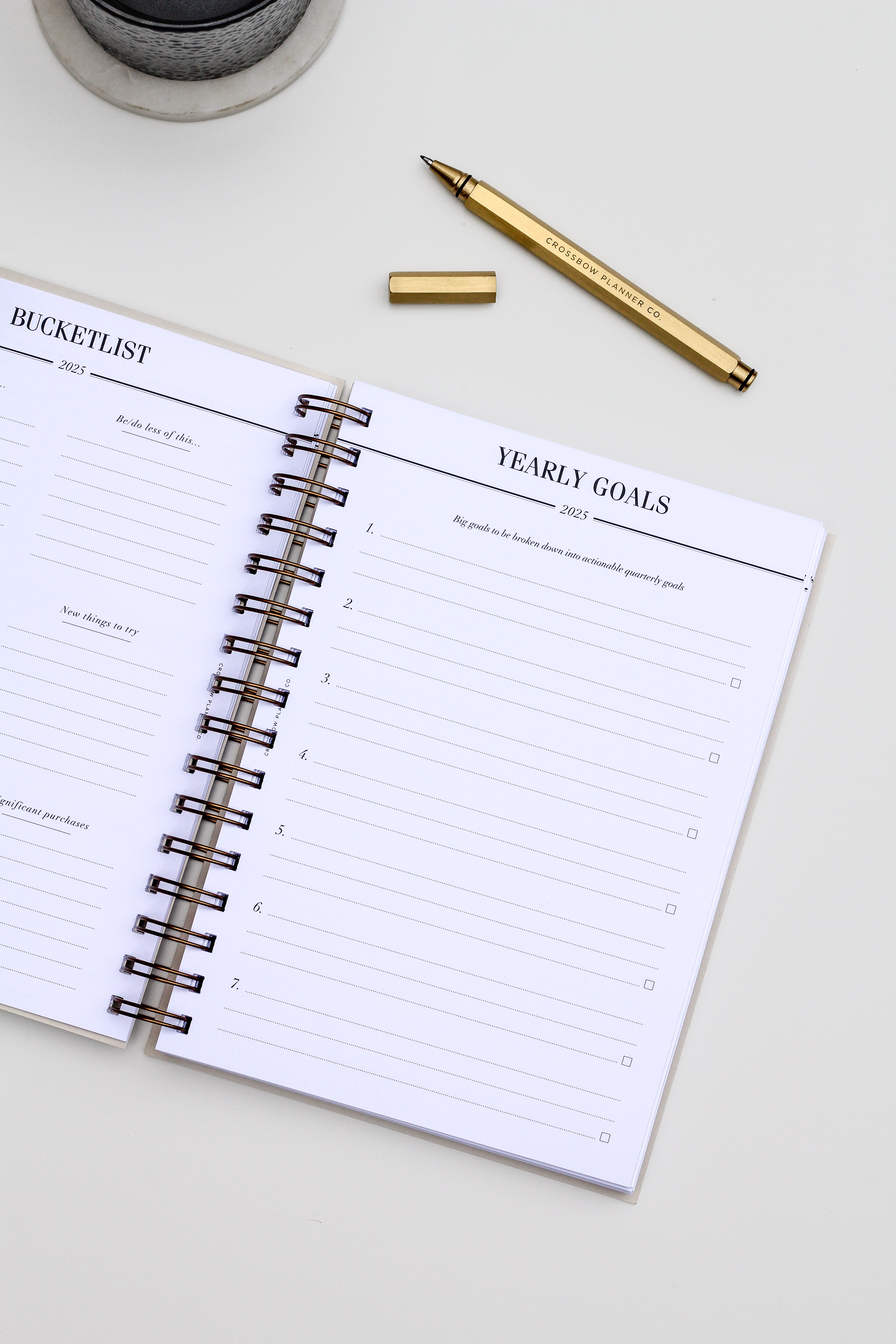 2025 planner with goal setting