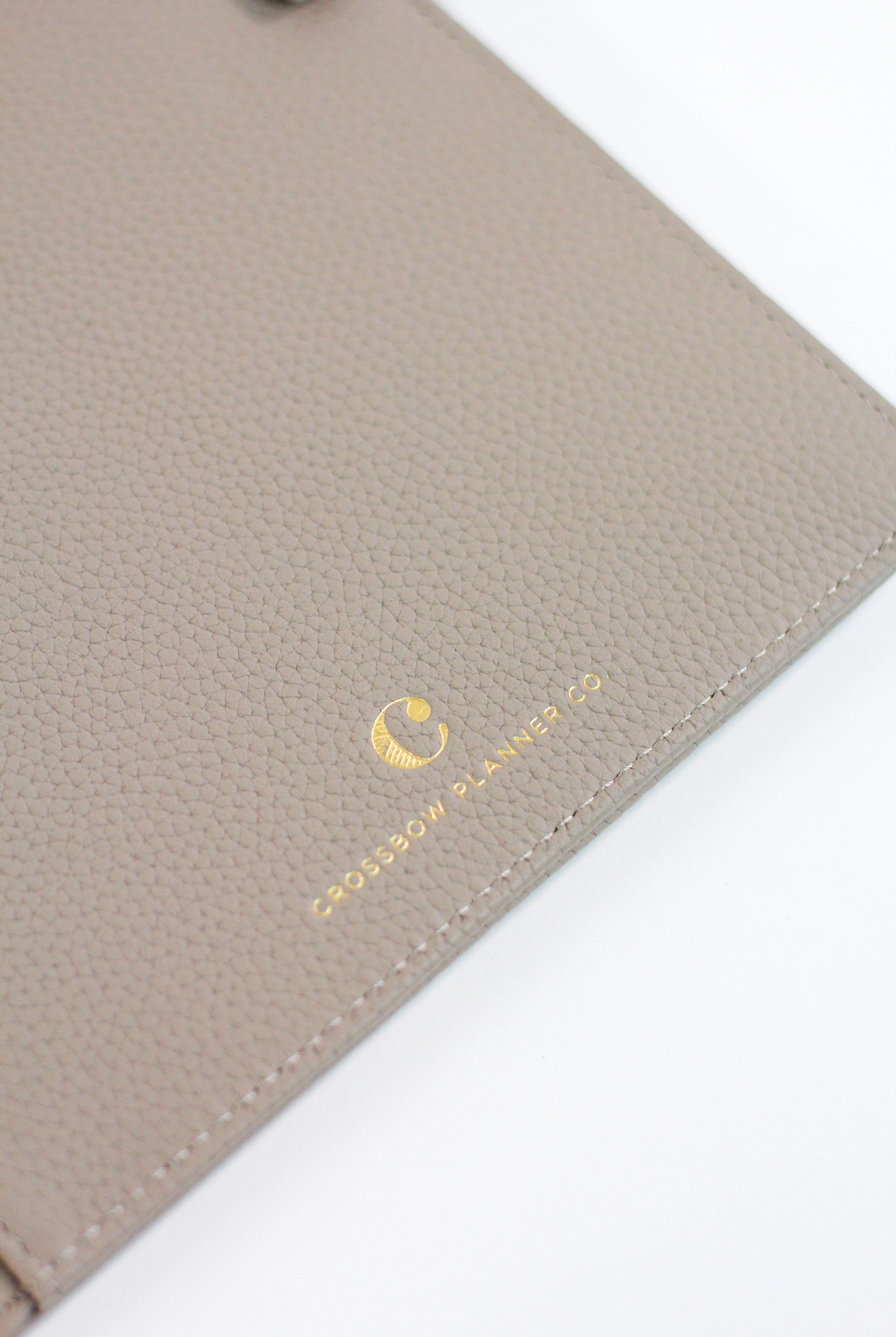 luxe leather planner