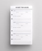 habit tracker personal planner inserts