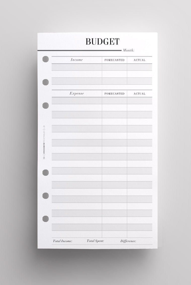 budget planner