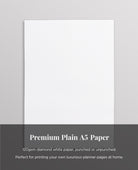 Plain High Quality A5 Printer Paper