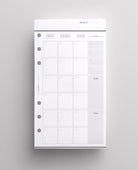 month on two pages personal inserts