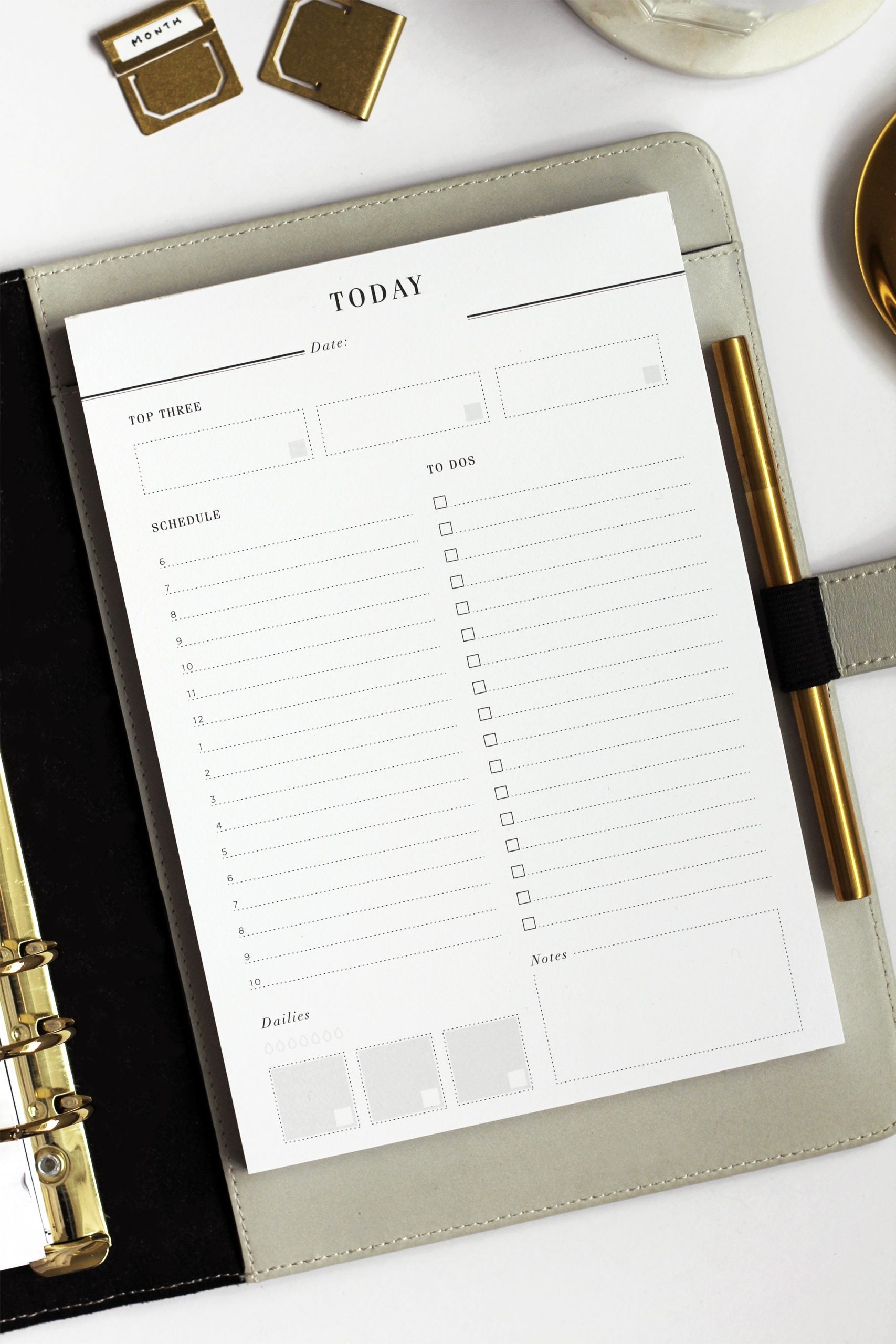 daily desk pad