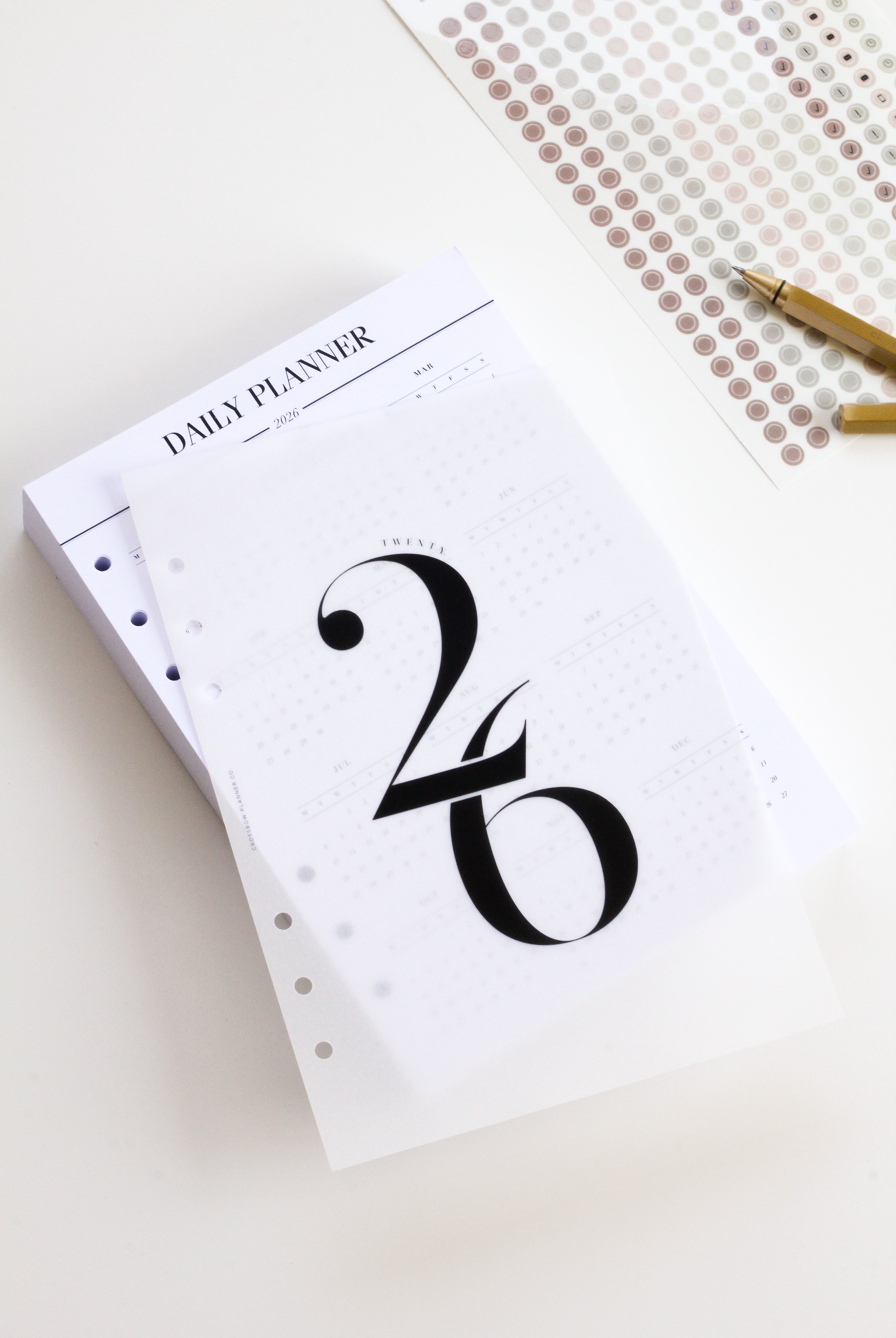 filofax daily refill 2026