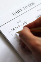 daily to do notepad