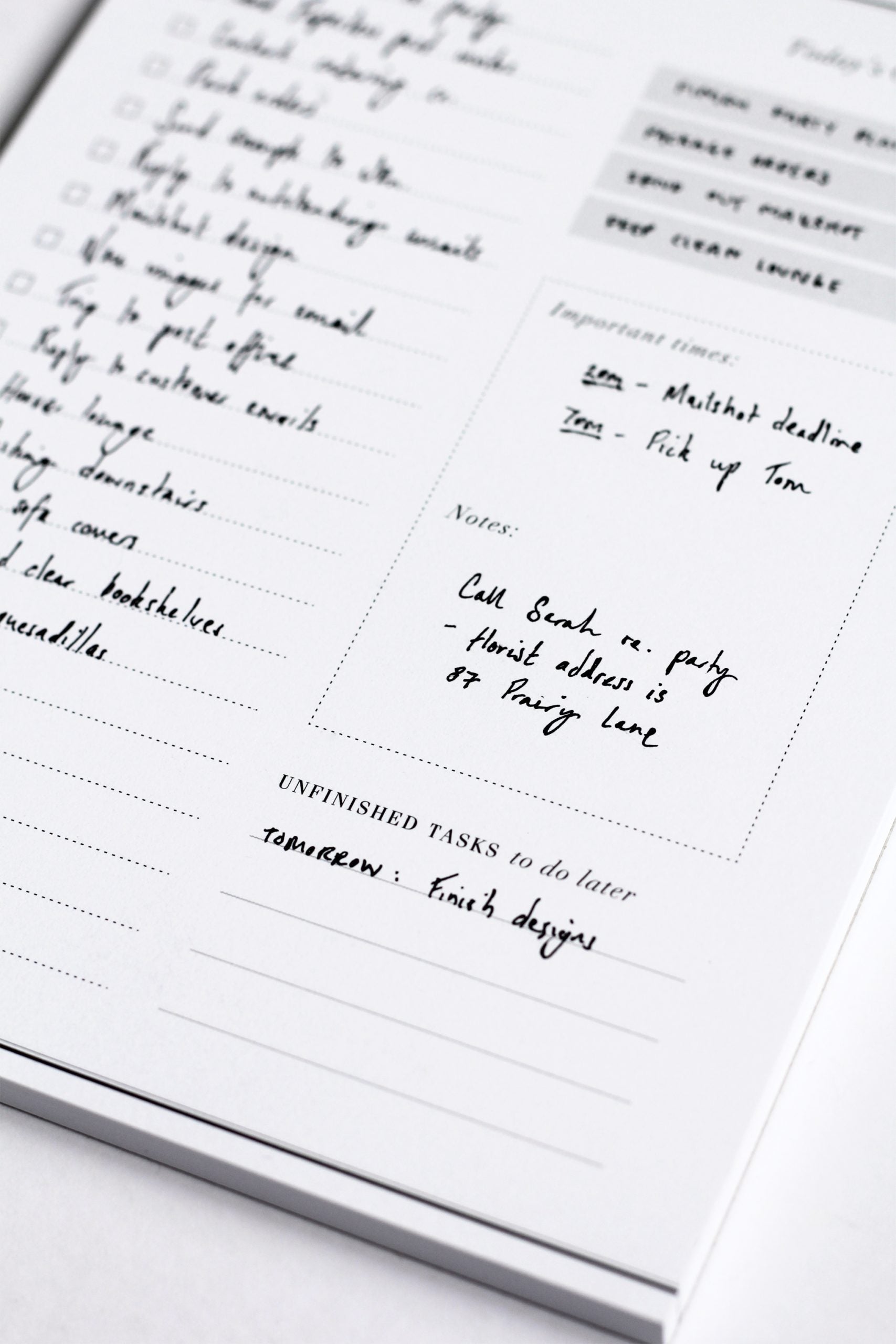 daily desk pad
