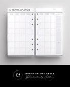 personal printed planner inserts