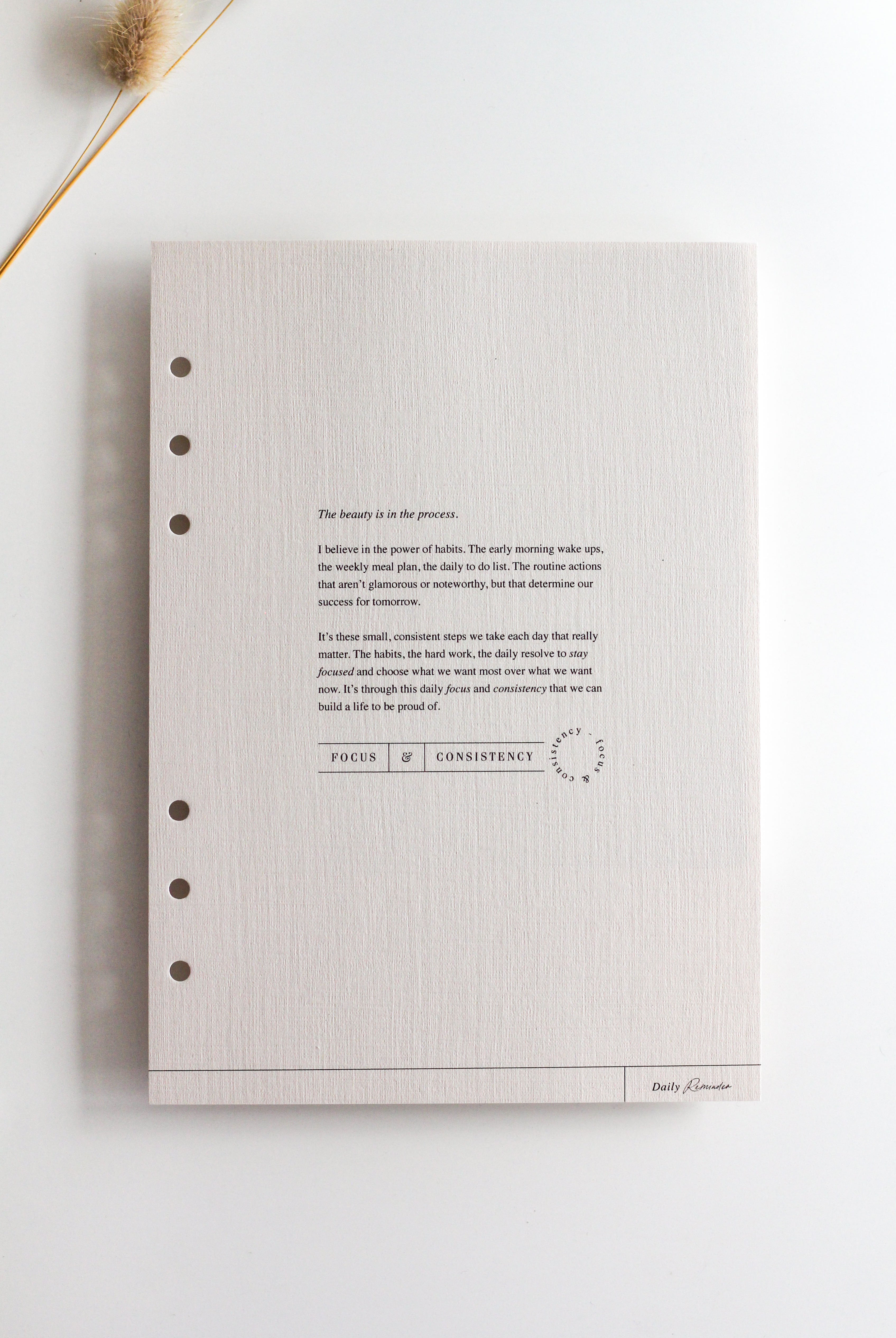 textured planner dashboard