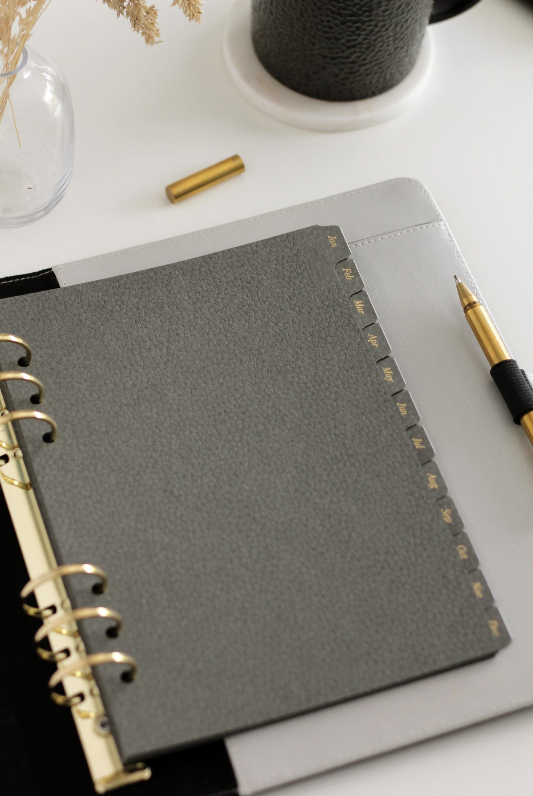 A5 monthly dividers filofax