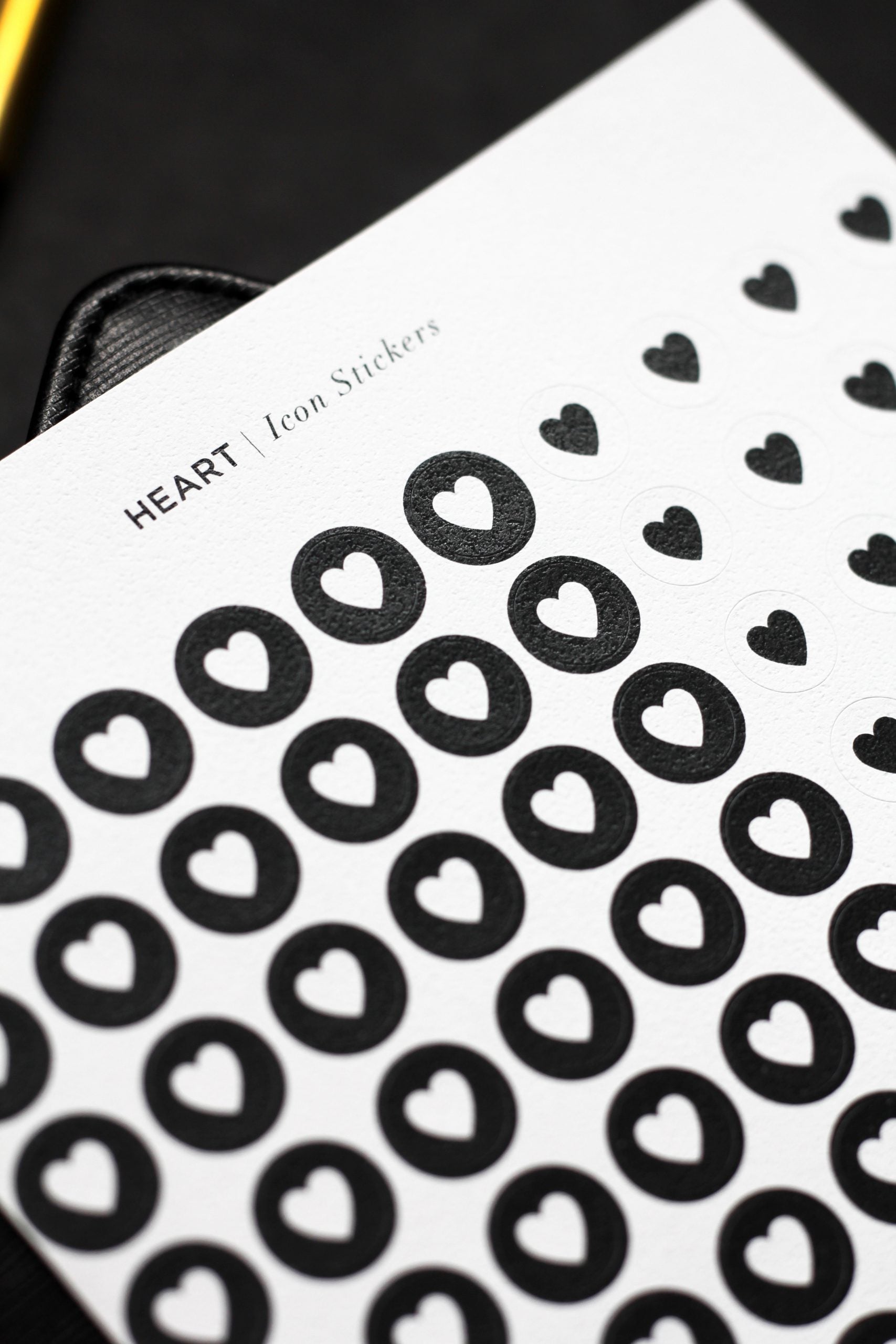 minimalist planner stickers