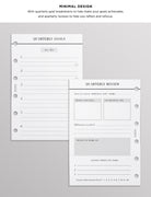Pocket Goal Planner Inserts