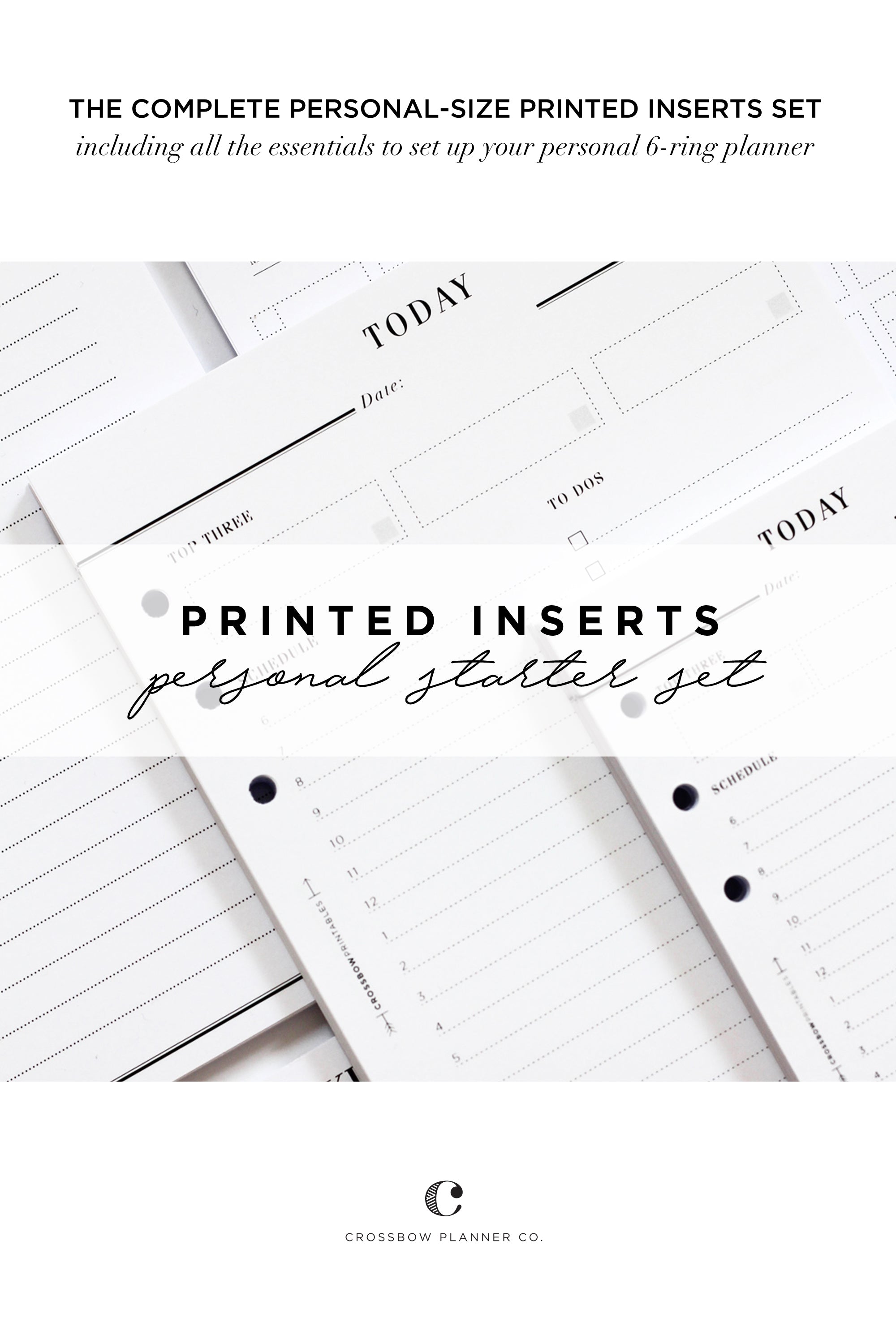 personal planner starter kit