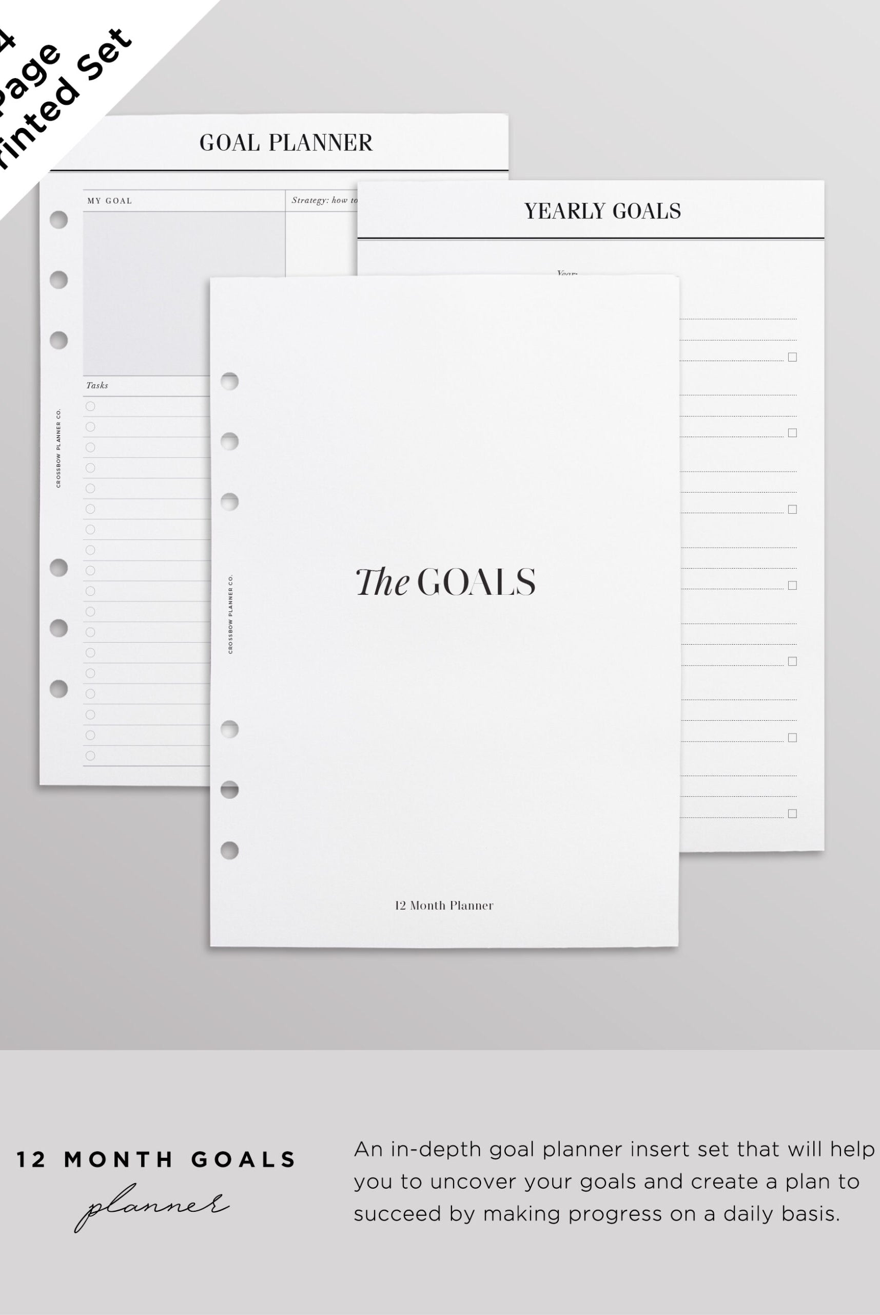 goal planning bundle