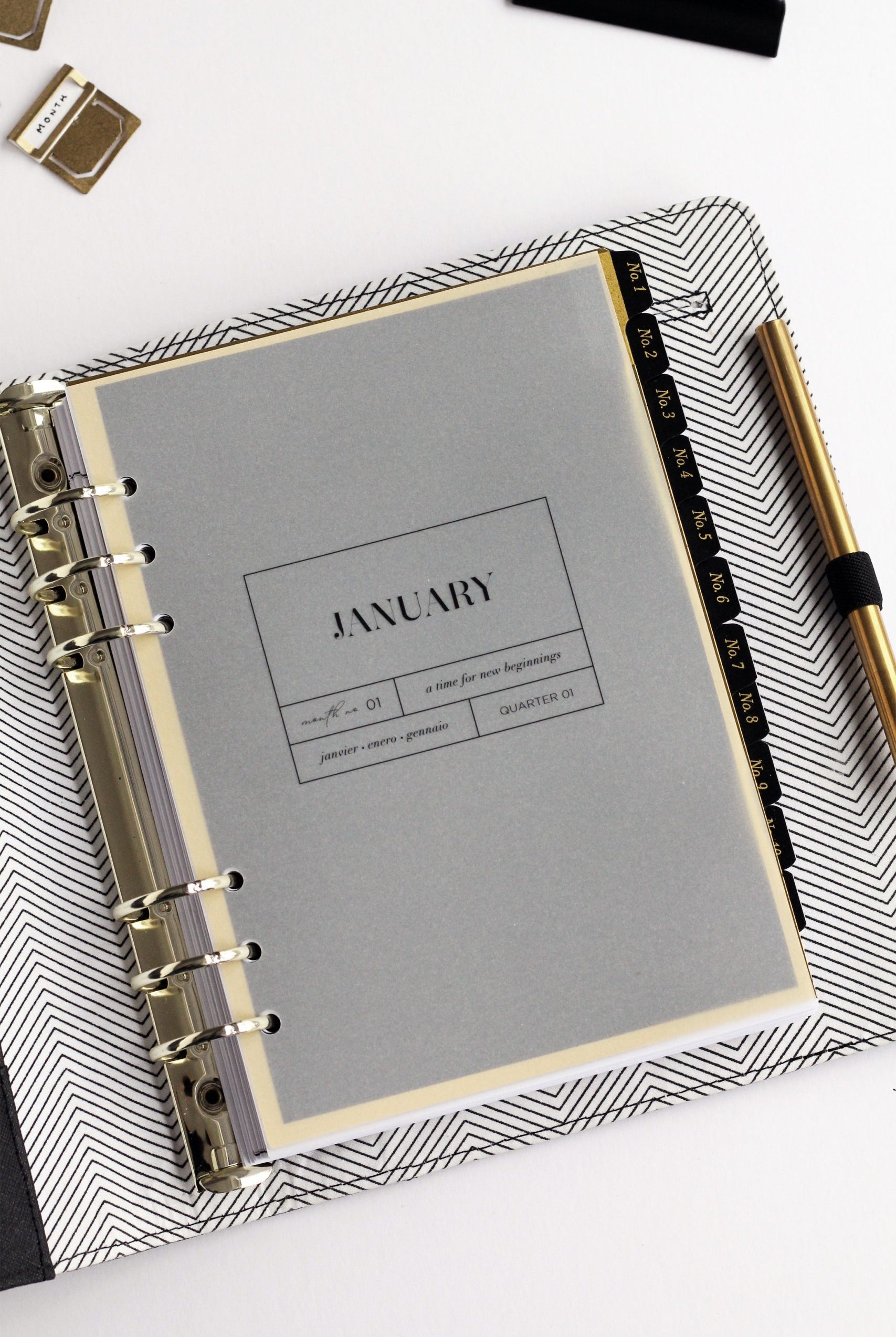 monthly planner dashboards