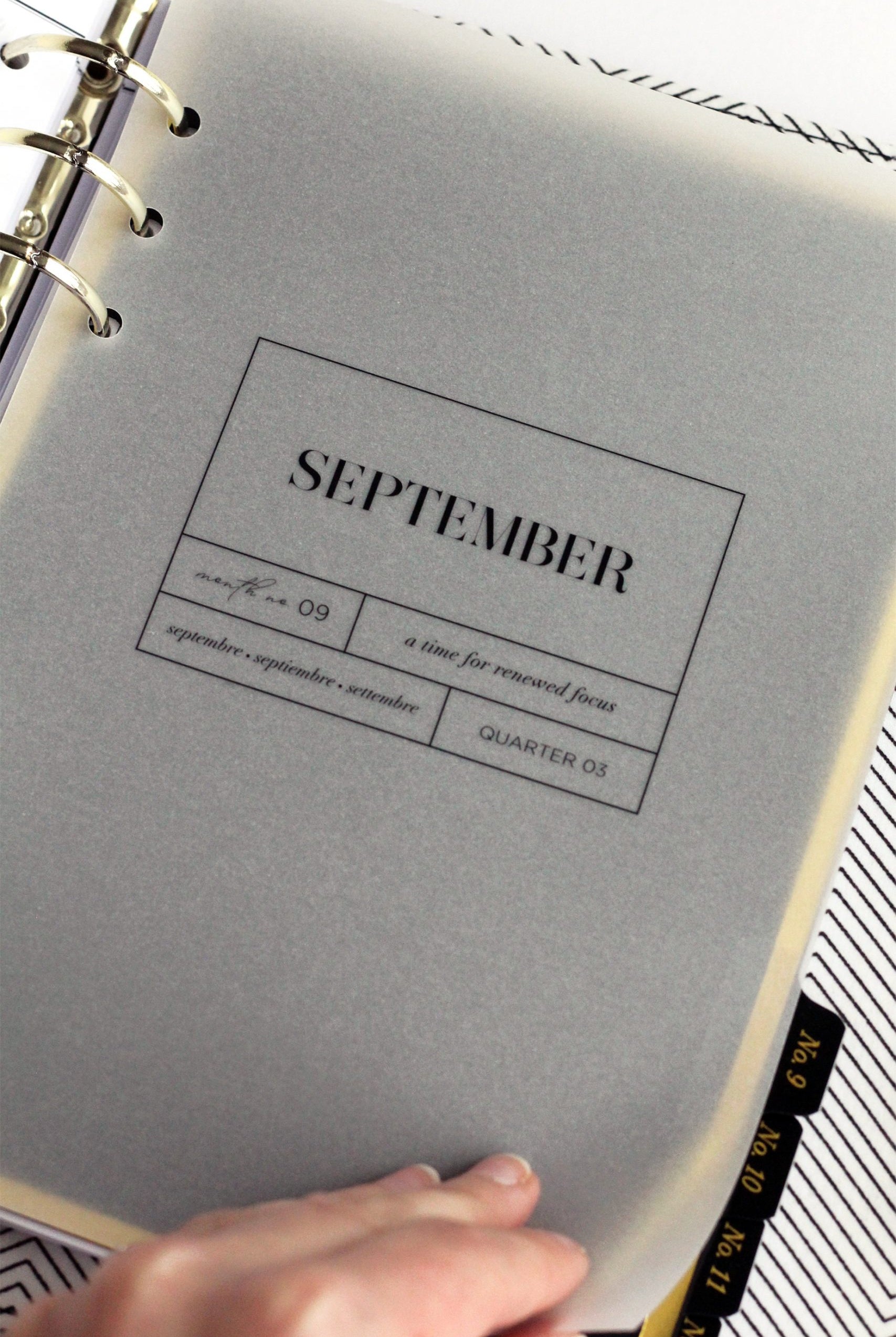 monthly planner dashboards