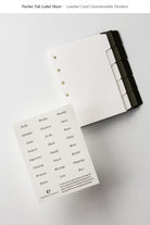 pocket 6 tab dividers