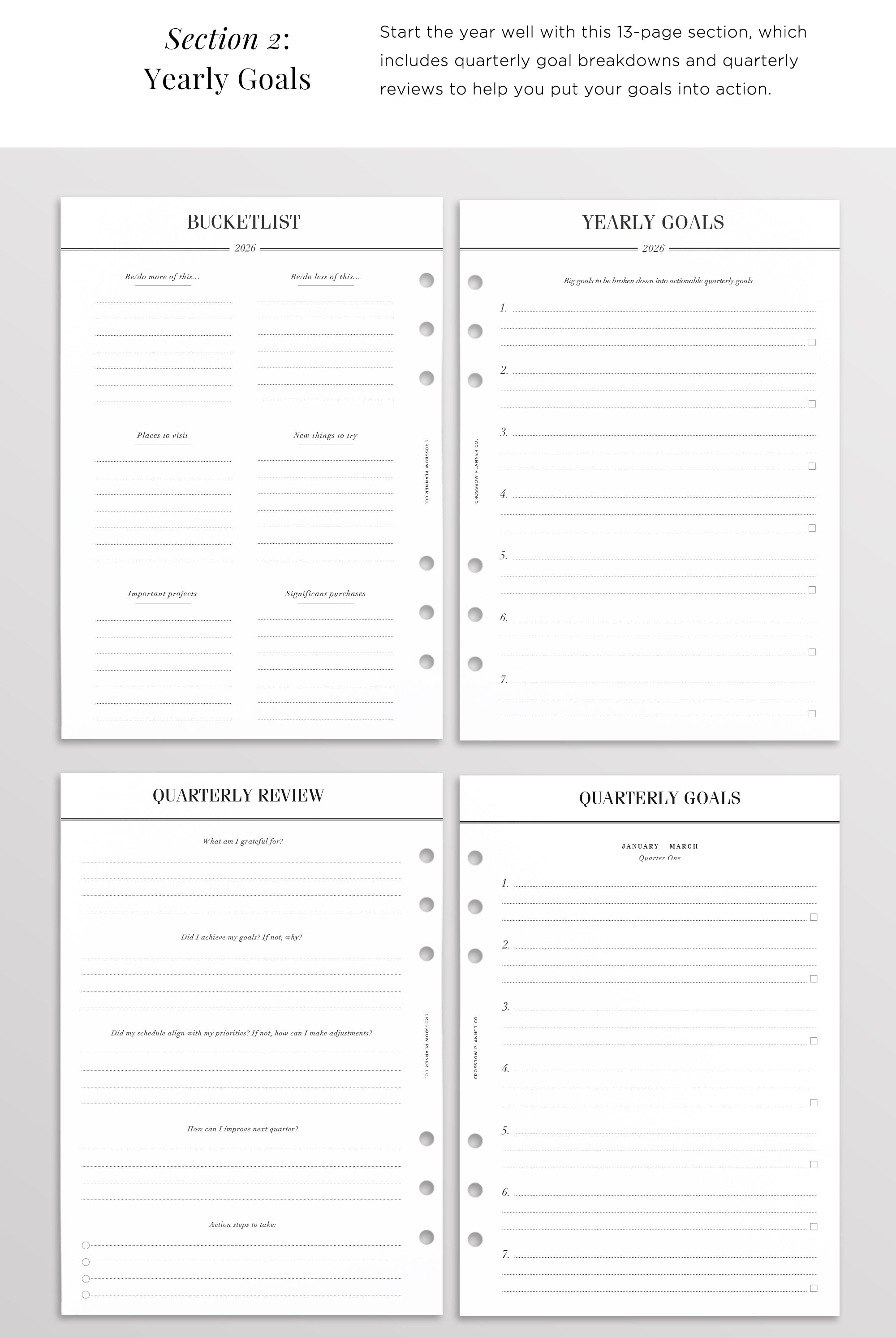 2026 refills for filofax
