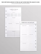 personal size christmas planner