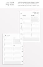pocket size daily inserts 2026