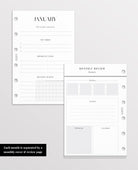 2026 monthly planner refill pocket size