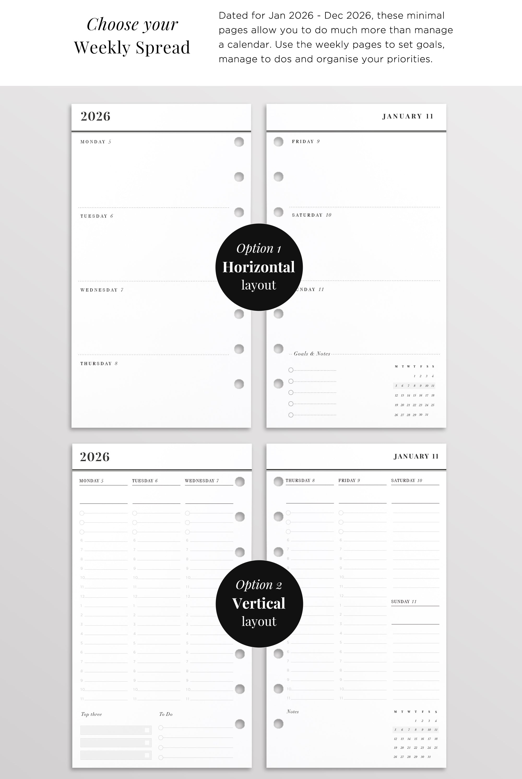 2026 filofax personal refills