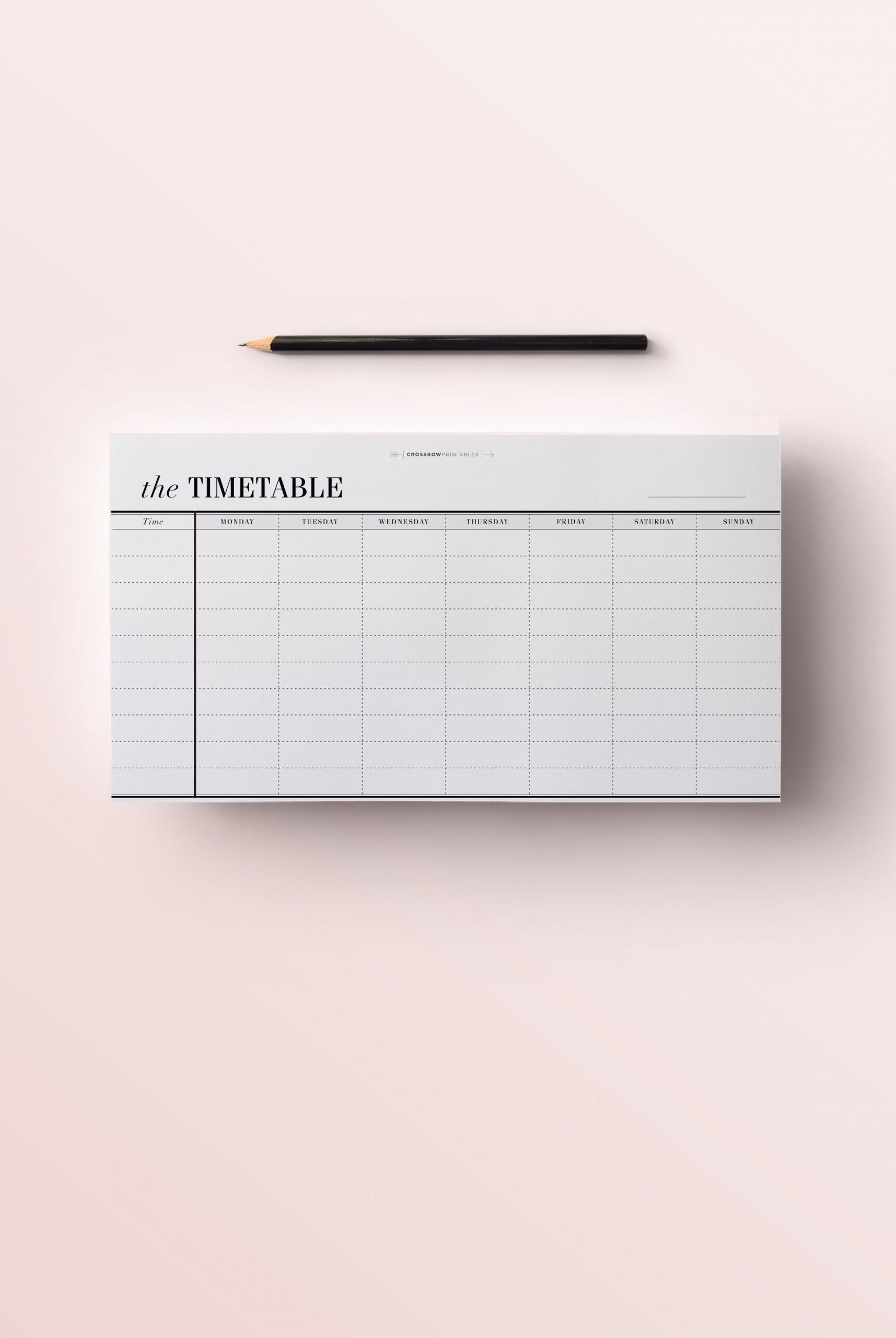 personal size student planner printable