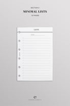 a5 filofax planner setup