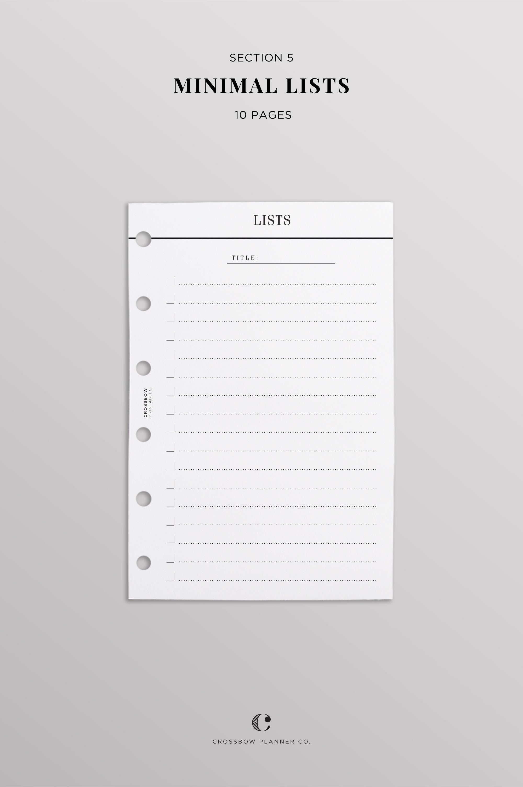 a5 filofax planner setup