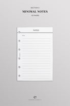 6 ring planner refills