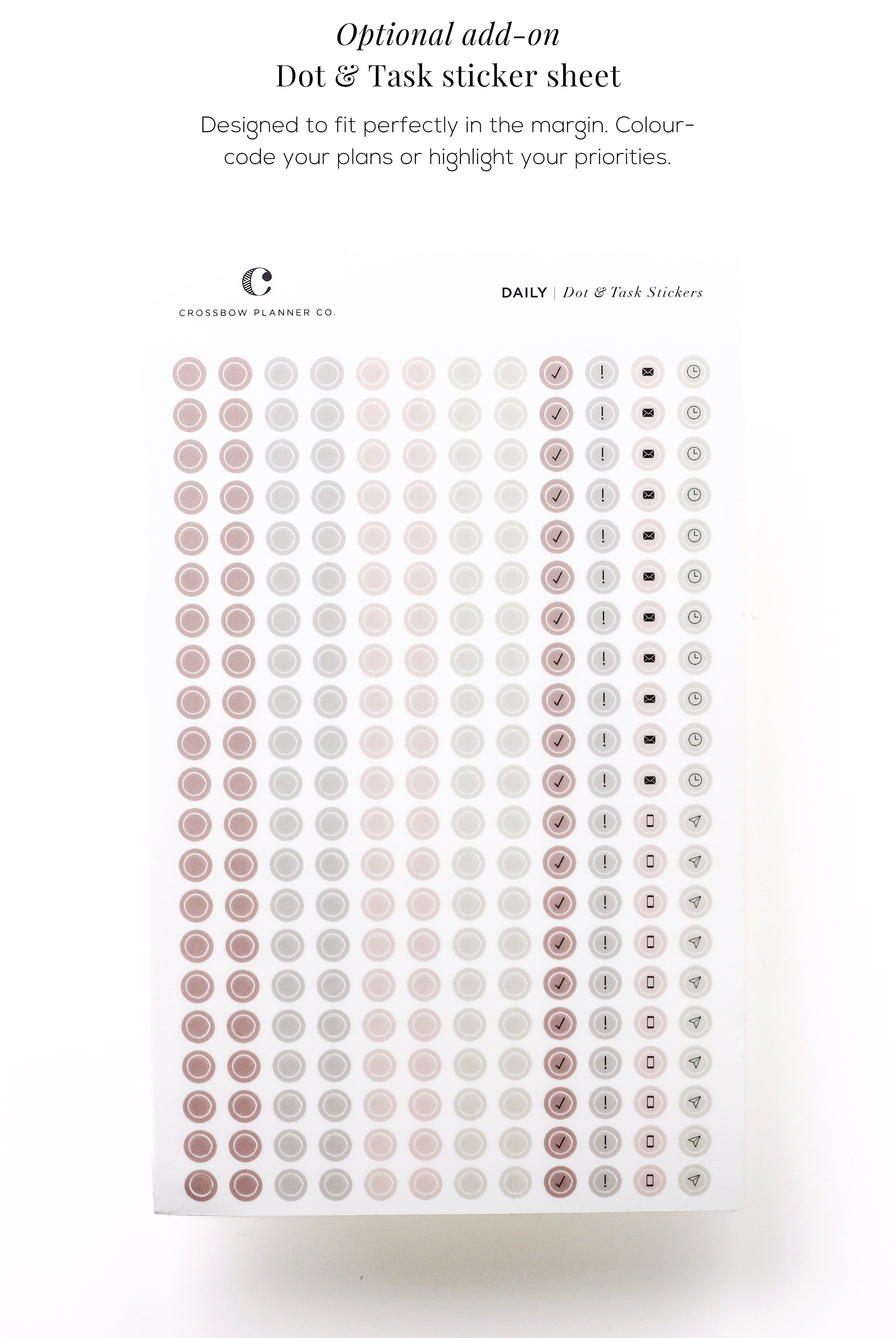dot sticker sheet