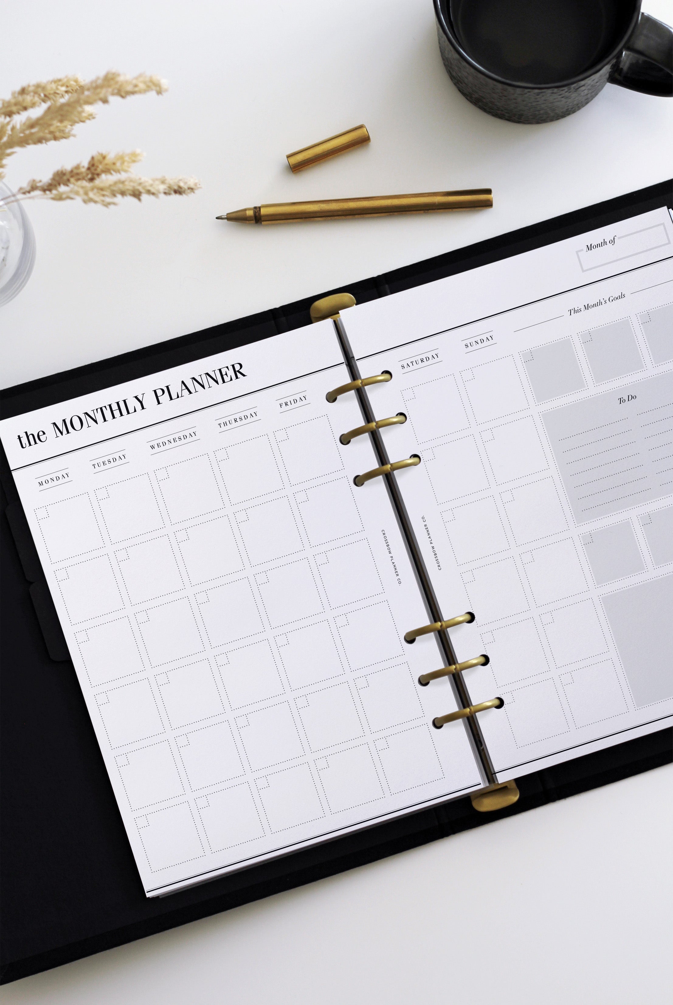 filofax monthly inserts