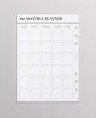 month on two page inserts