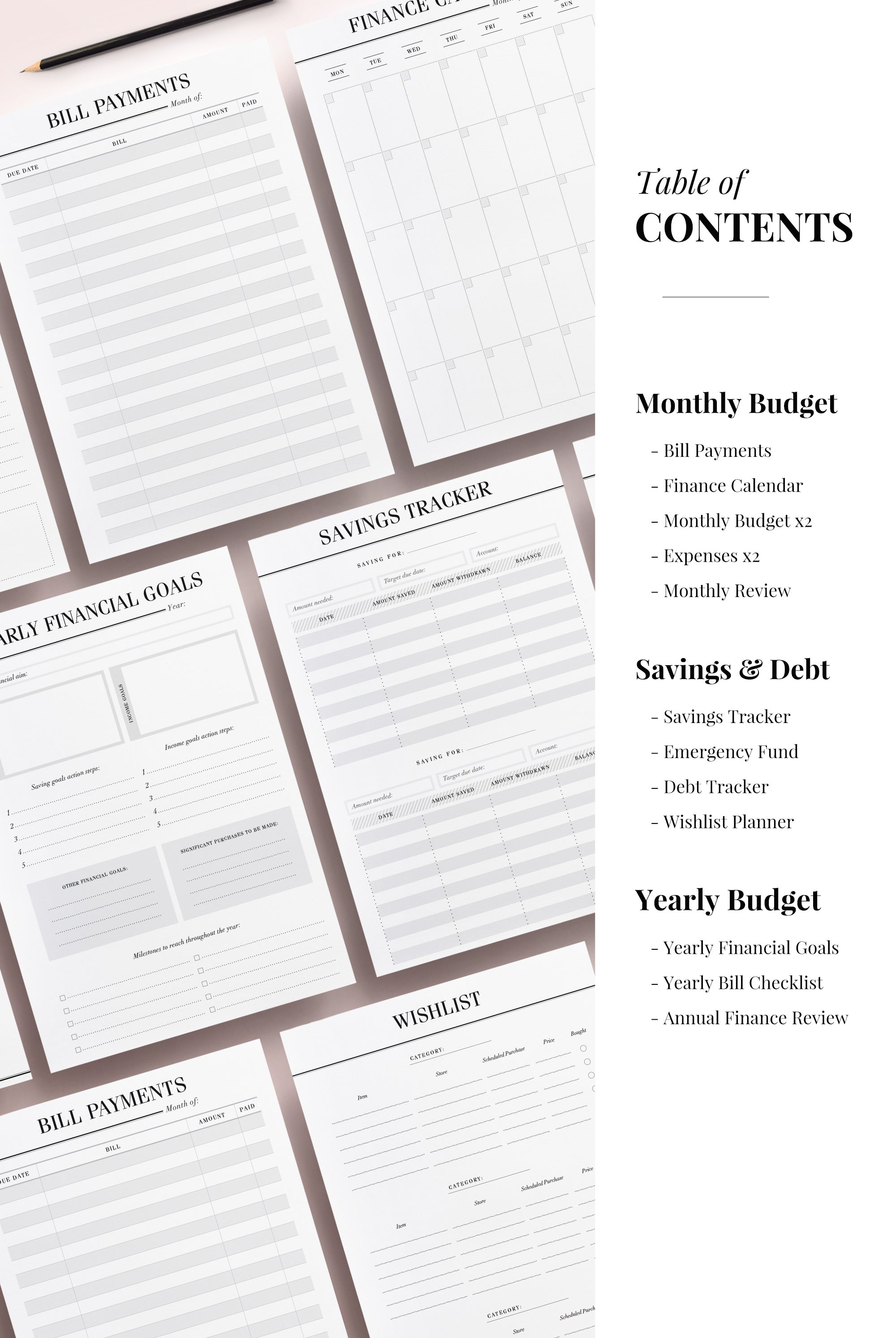 crossbow planner co printables