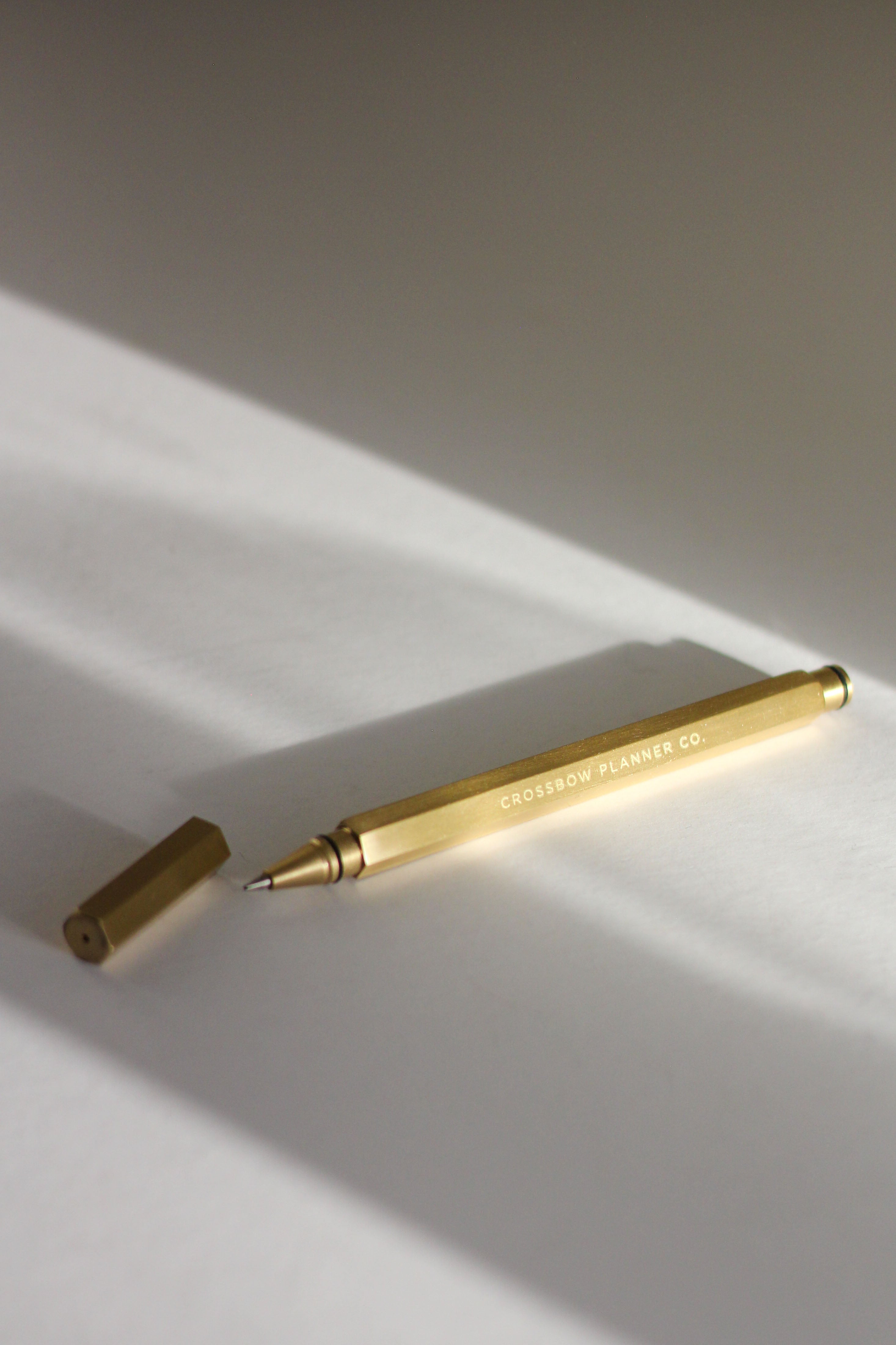 Signature Gold Pen | Weighted Brass