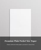 blank pocket size refills