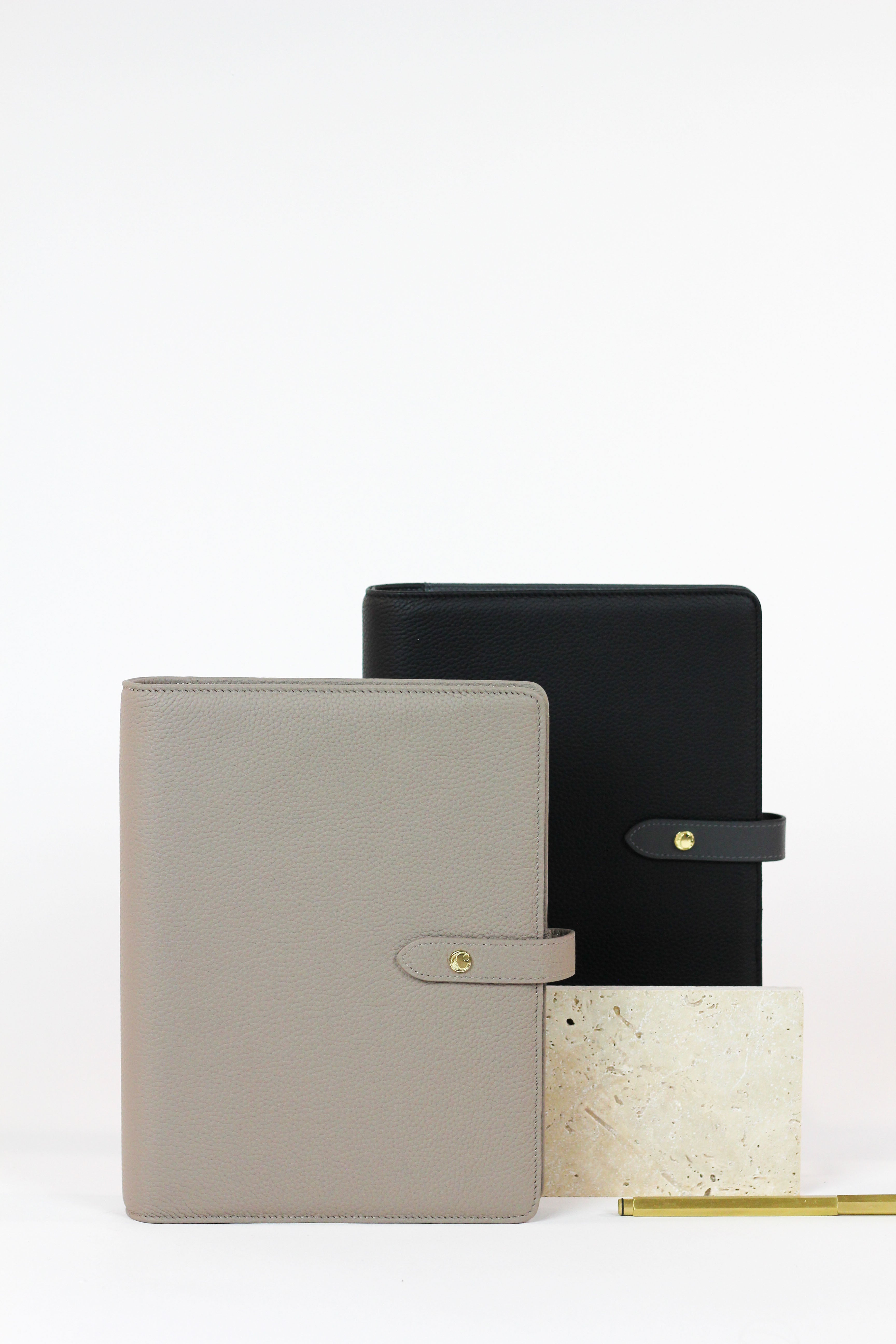 a5 leather planner cover