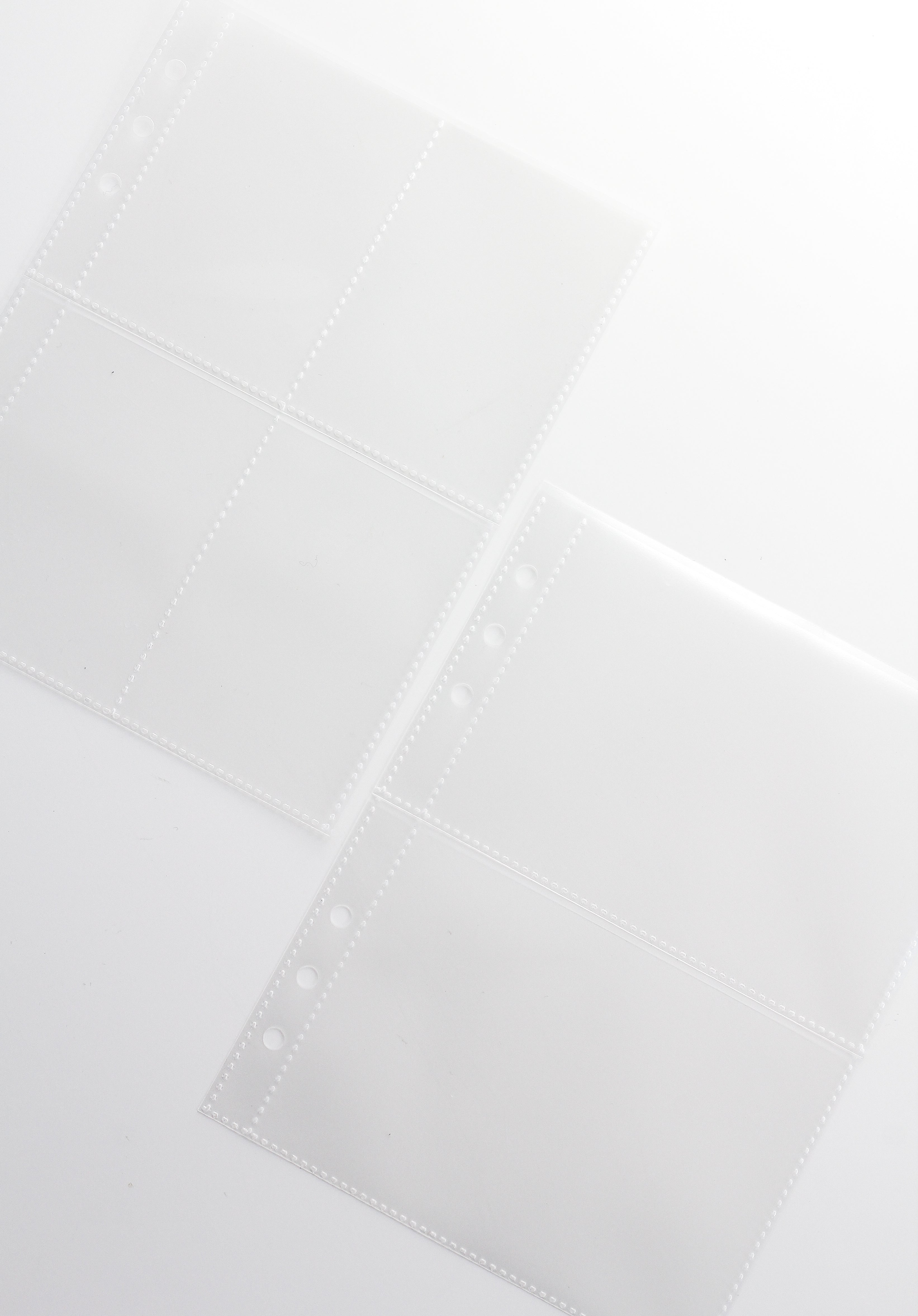 transparent planner pockets 6 ring