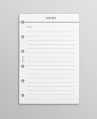 notes refill pocket size