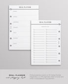 pocket meal planner inserts