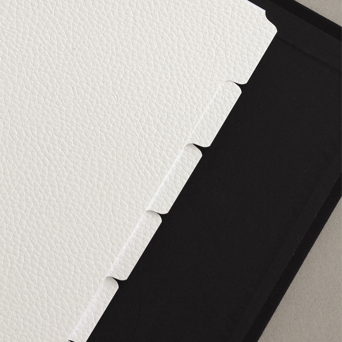 recipe binder with dividers