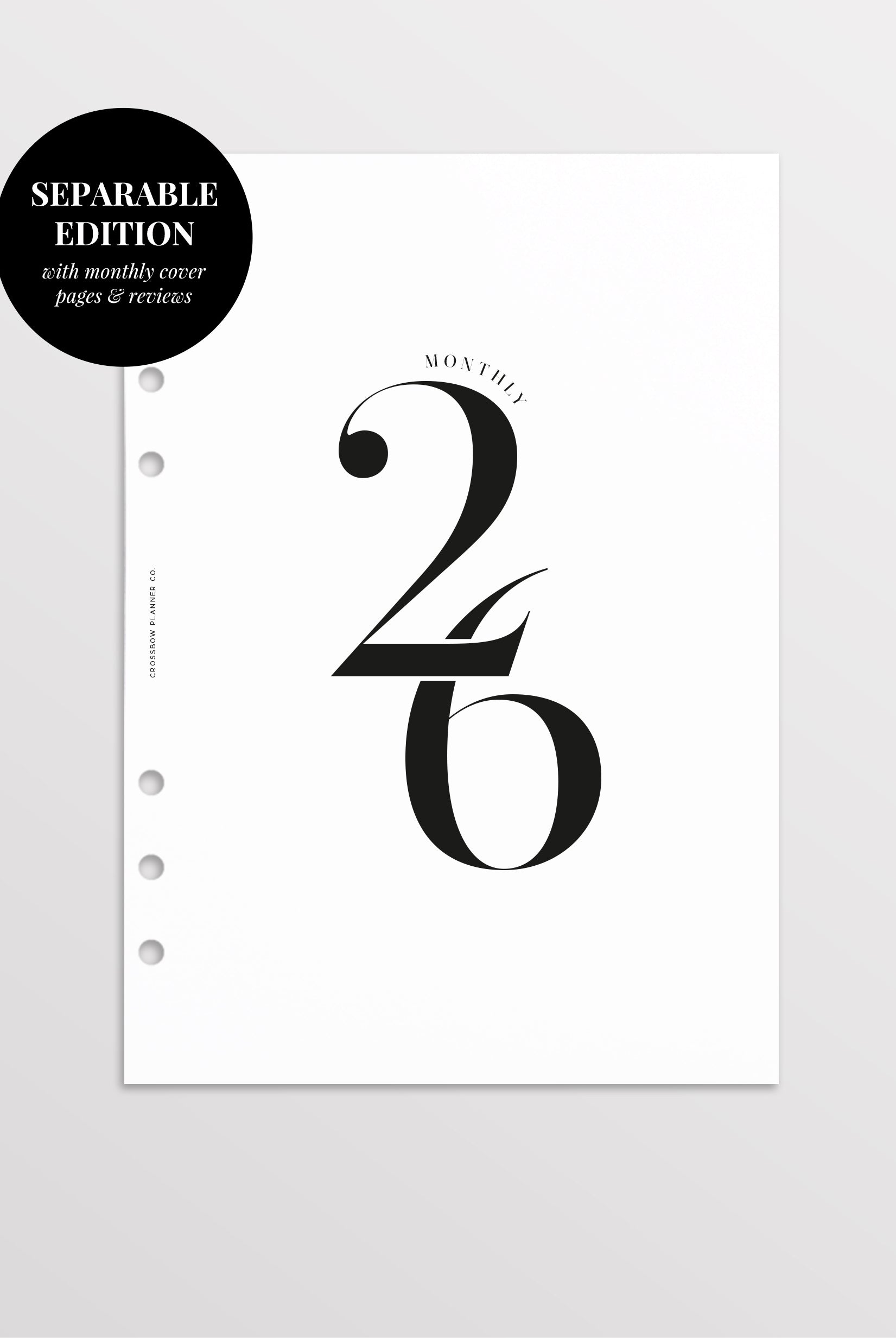 monthly planner 2026 inserts