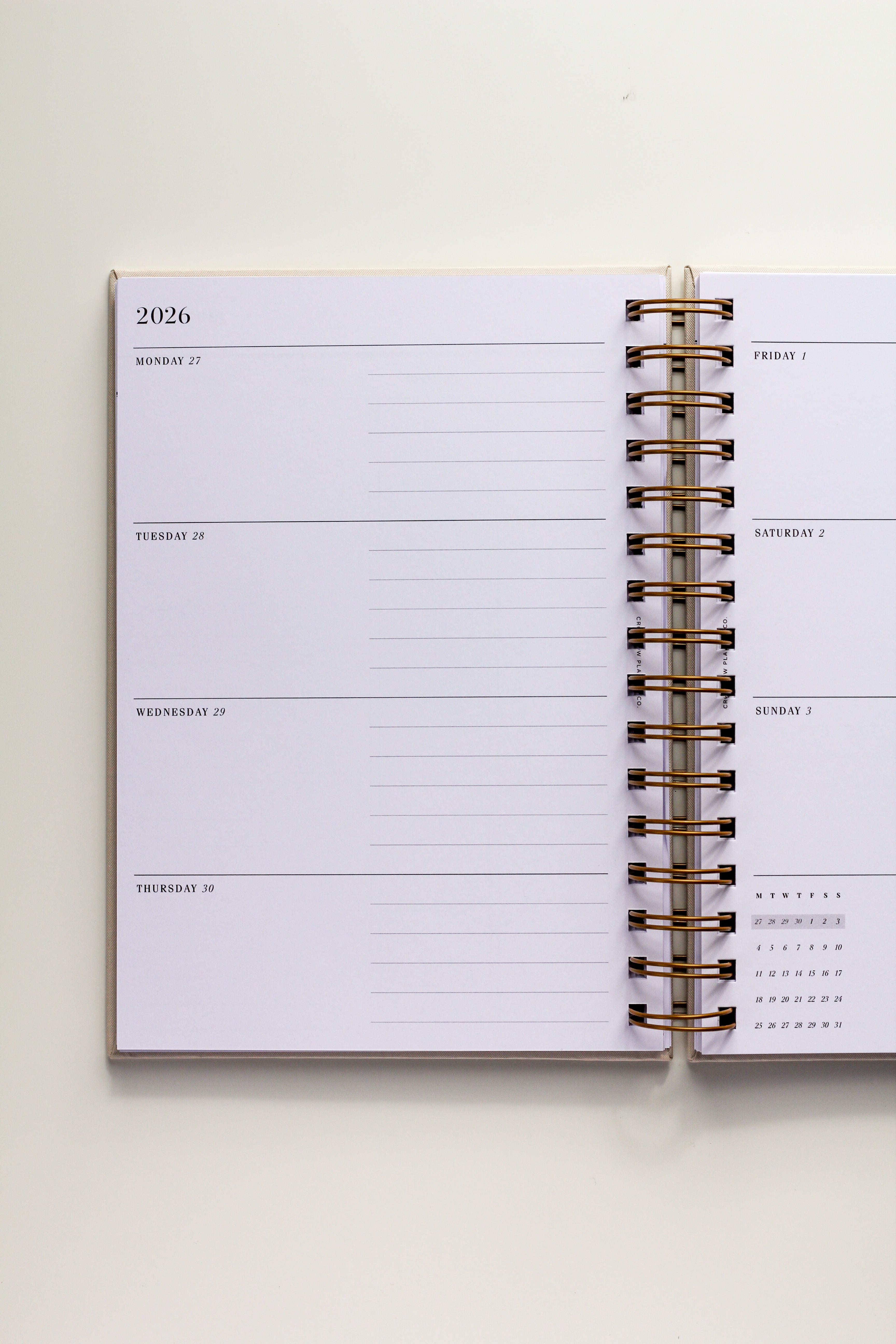 2026 yearly planner