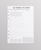 A5 Weekly Planner Inserts
