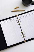 a5 planner inserts