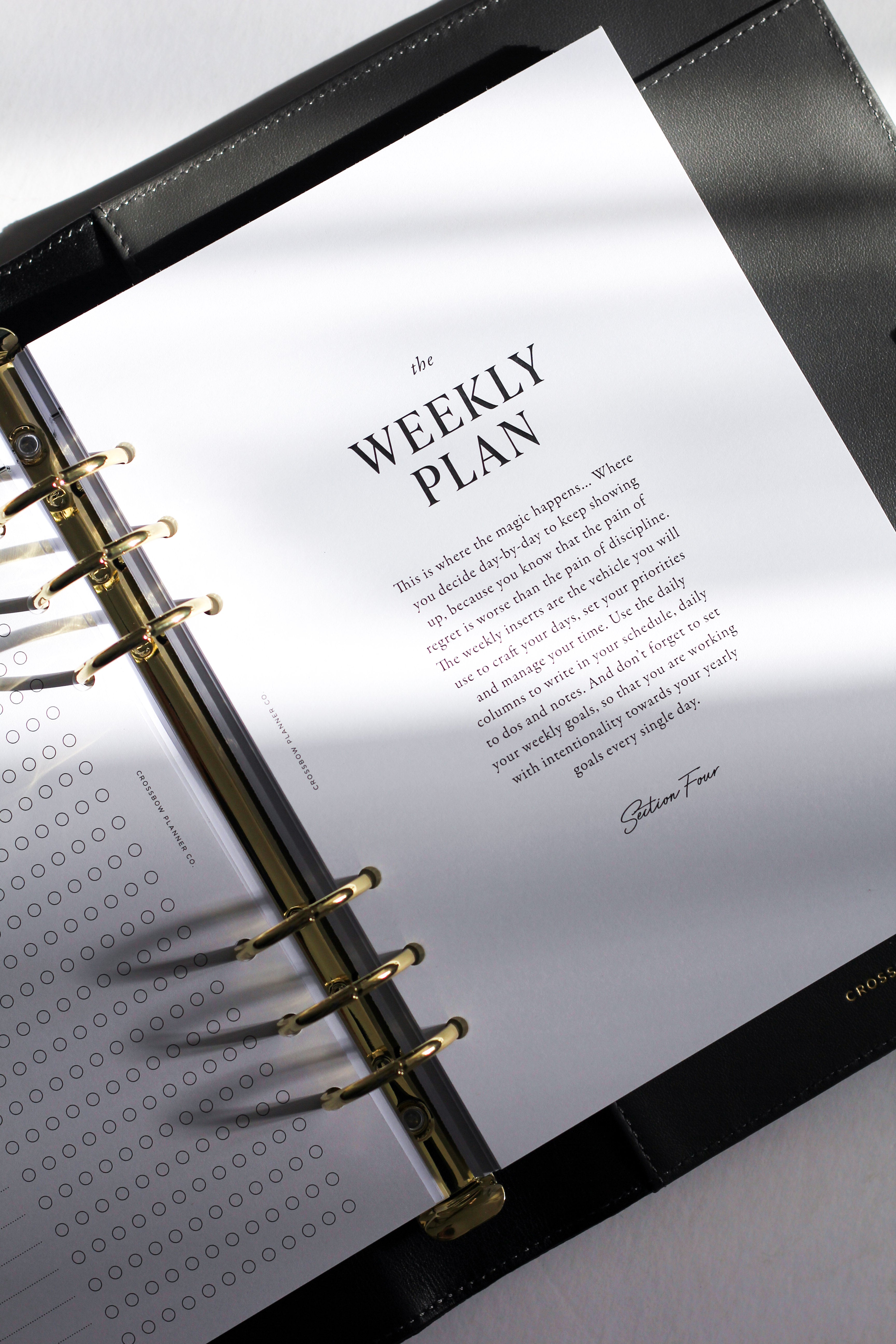 A5 6-ring planner starter pack