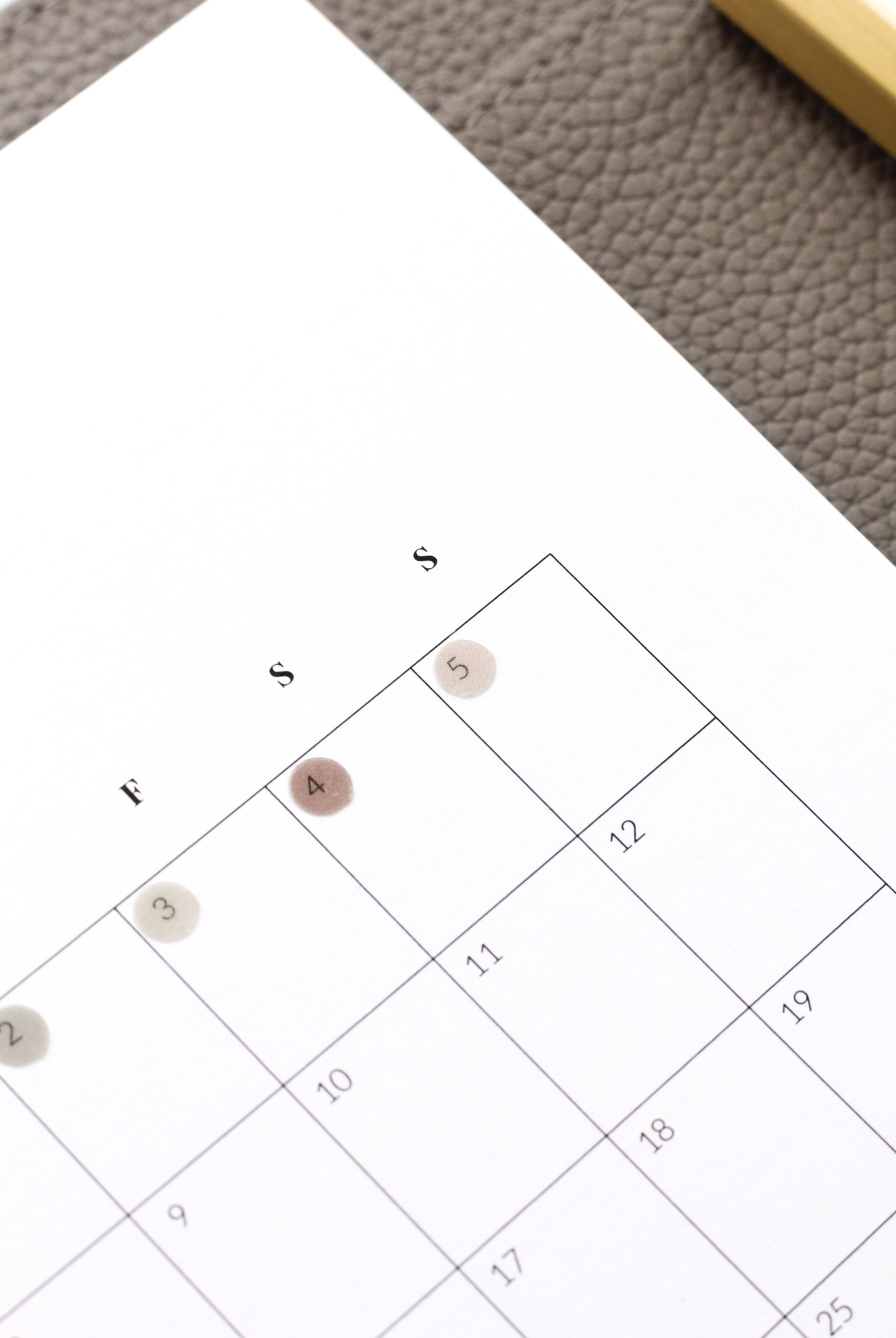 transparent dot stickers