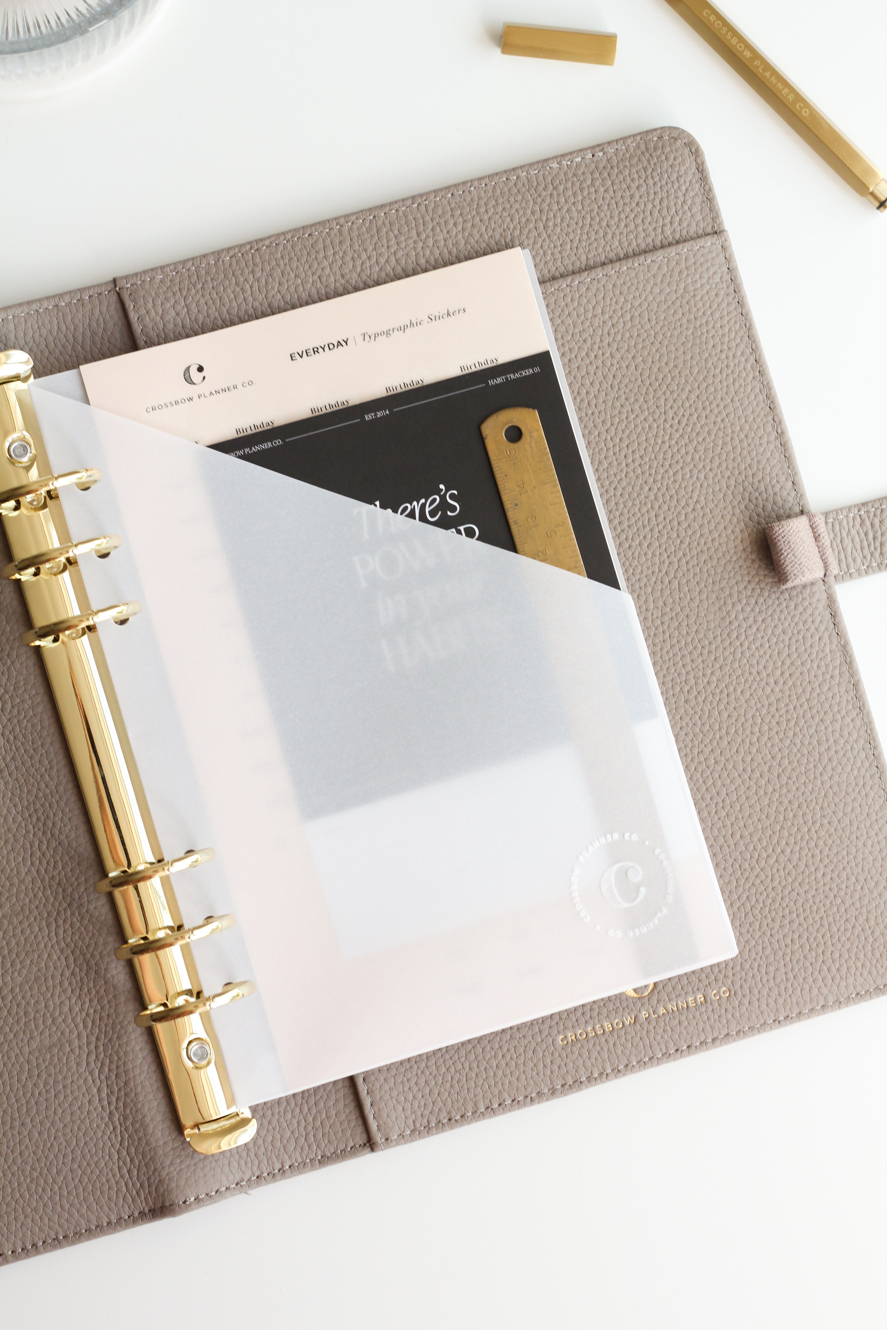 planner pouch for 6 rings