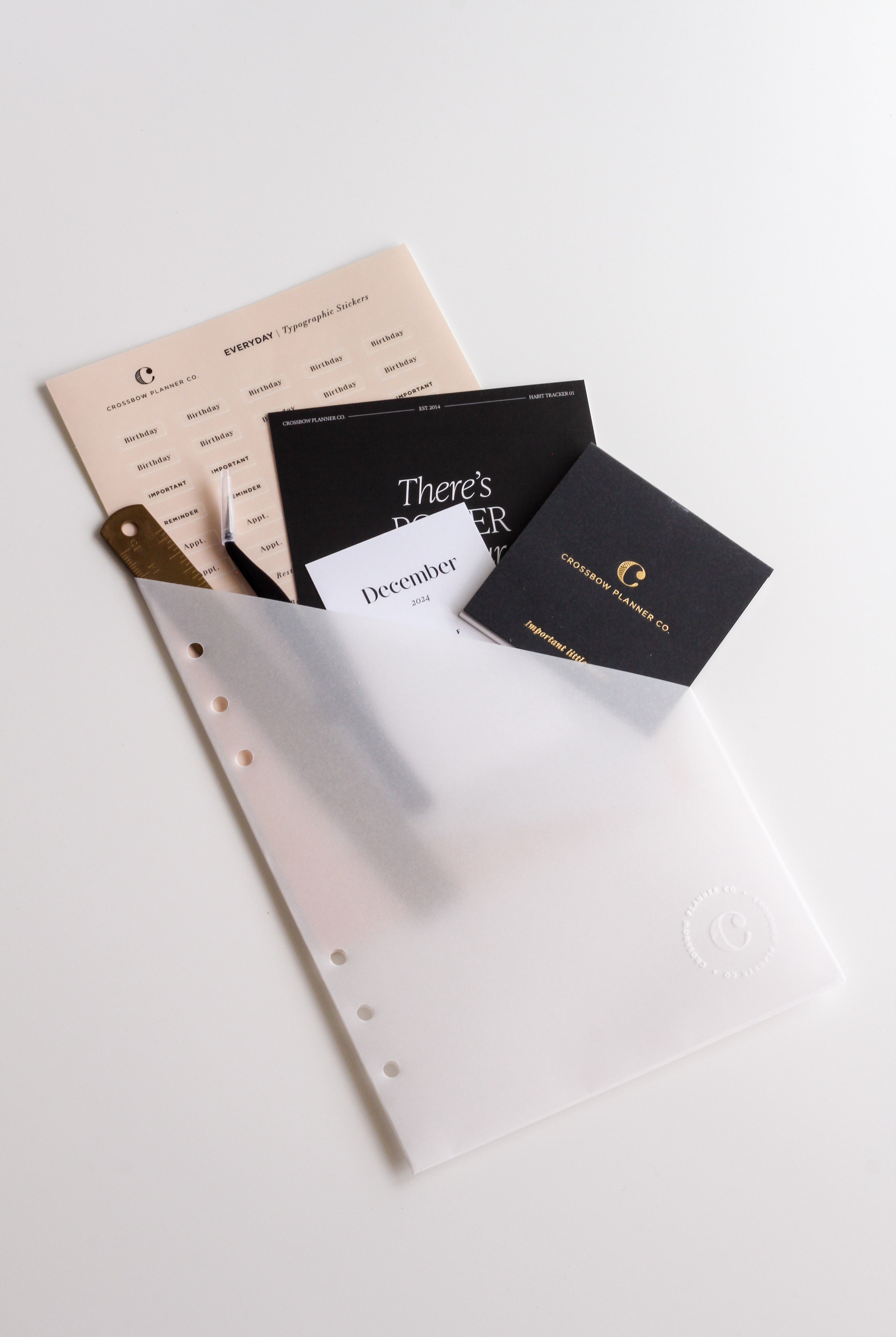 vellum planner pocket a5 and personal size